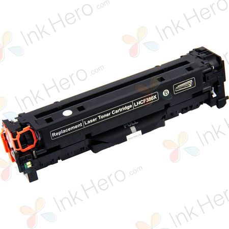 HP 312X (CF380X) toner compatible haute capacité noir (Ink Hero)