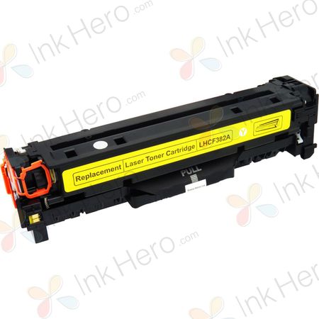 HP 312A (CF382A) toner compatible jaune (Ink Hero)