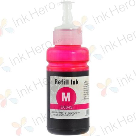 Epson 664 (T6643) bouteille d'encre compatible magenta (Ink Hero)