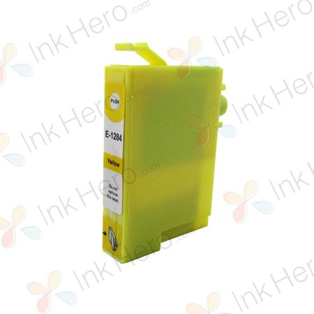 Epson T1284 cartouche d'encre compatible jaune (Ink Hero)