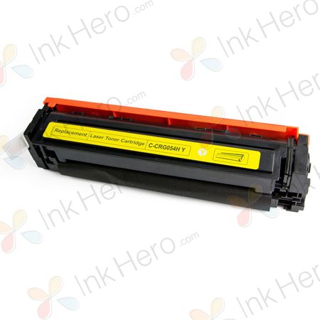 Canon 054H (3025C002) toner compatible haute capacité jaune (Ink Hero)